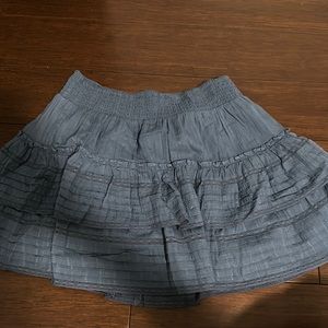 aerie ruffle skirt